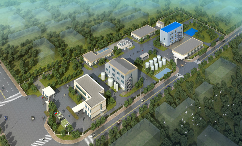 東莞杭化哈利瑪造紙化學品有限公司廠區-生產車間